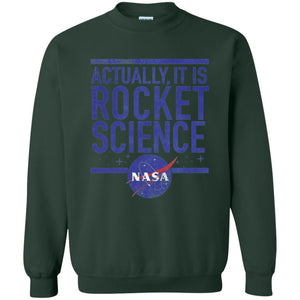 Science T-Shirt Actually It Is Rocket Science Graphic