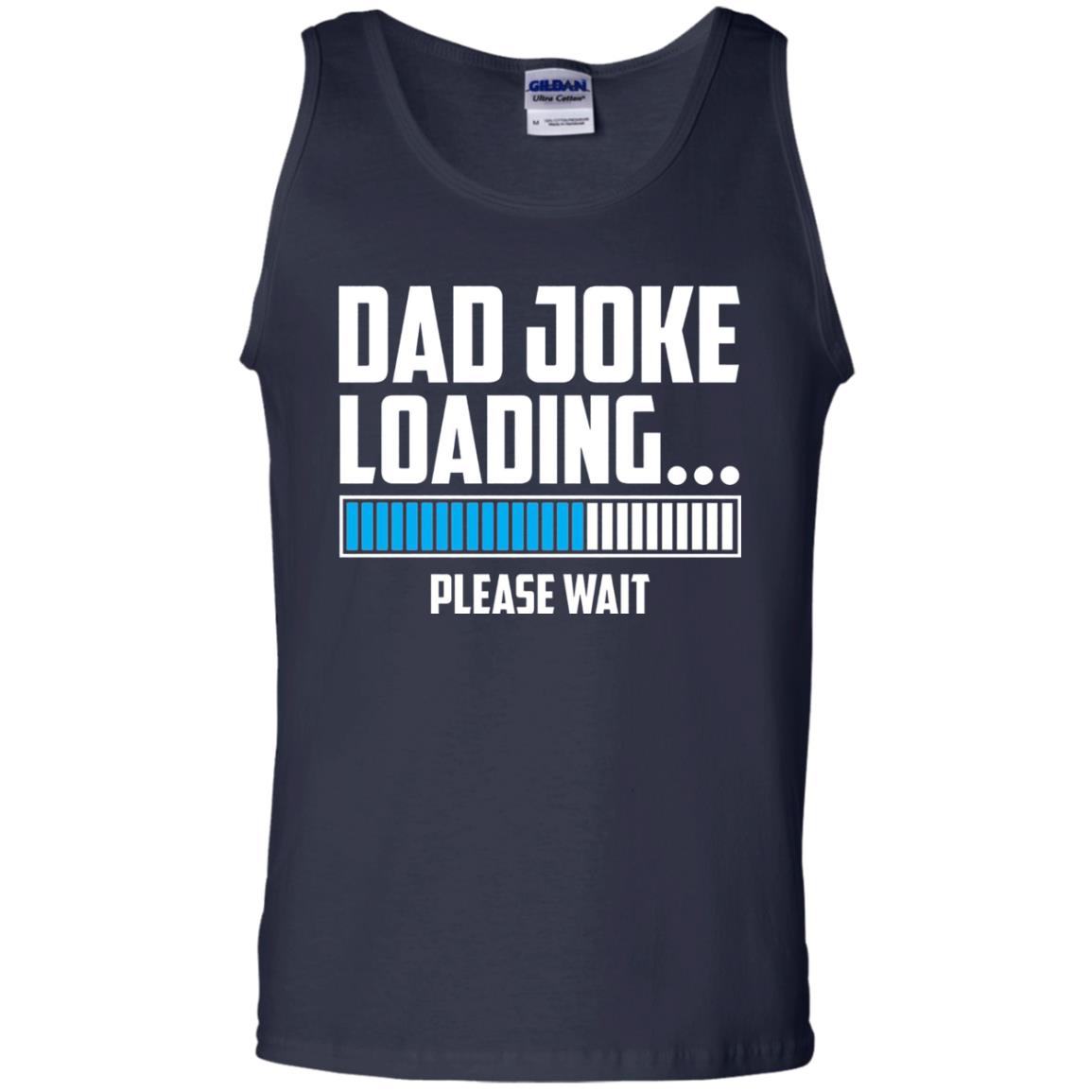 Dad Joke Loading Please Wait T-shirt Navy