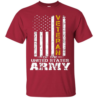 Veteran Of United States Us Army Premium Shirt Cardinal