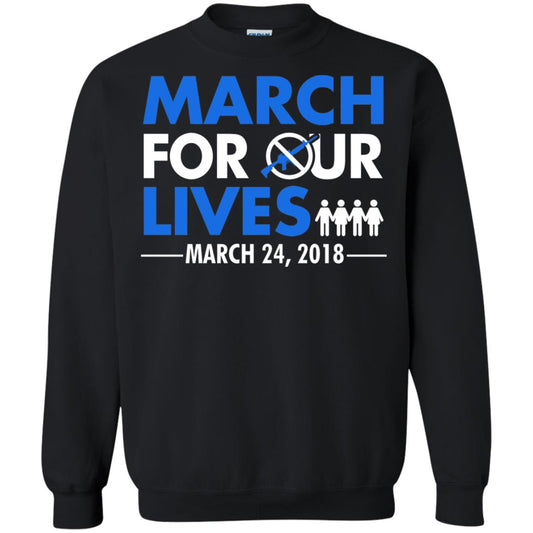 March For Our Lives March 24 2018 Gun Control T-shirt Black