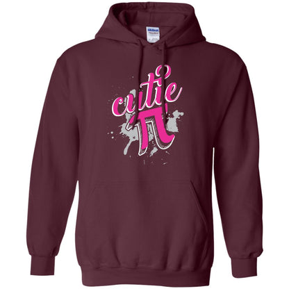 Cutie Pi Funny Math 3.14 Happy Pi Day T-shirt Maroon