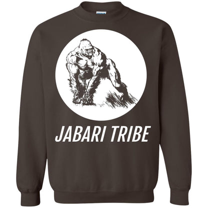 Jabari Tribe White Gorilla T-shirt Dark Chocolate