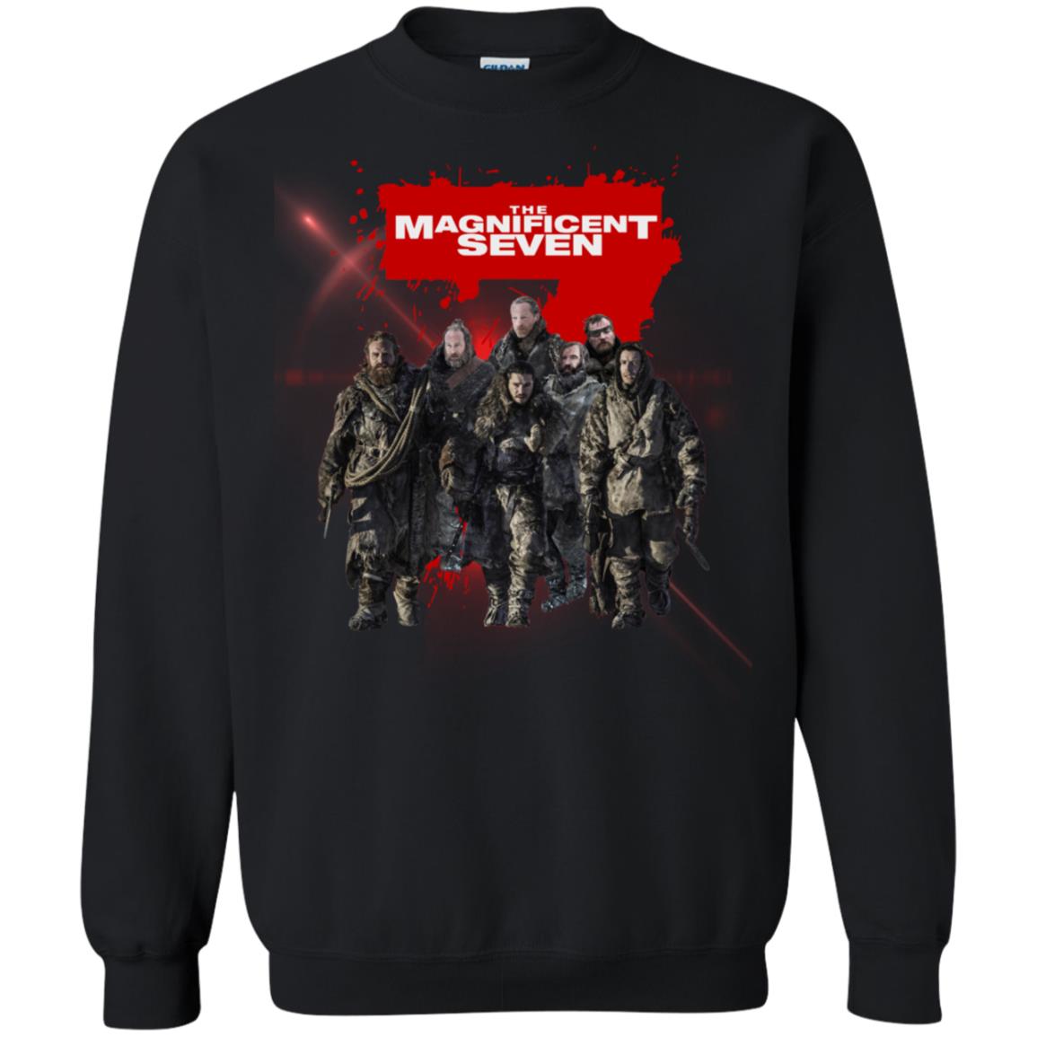 The Magnificent Seven Game Of Thrones Version T-shirt Black