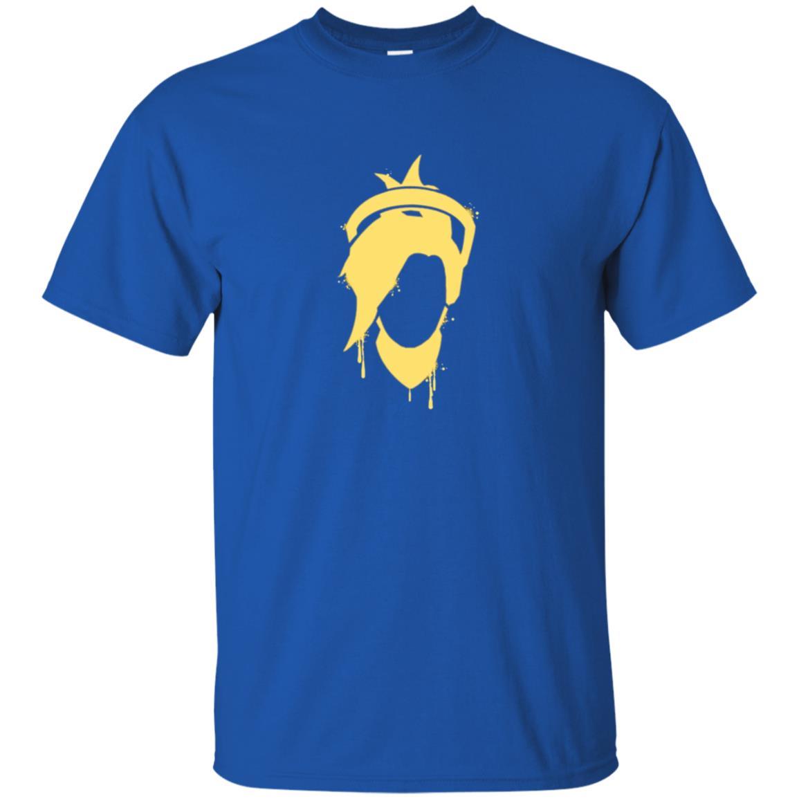 Overwatch Mercy Icon Spray T-Shirt Royal