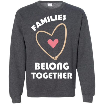 Families Belong Together Shirt For Members Of Family Dark Heather