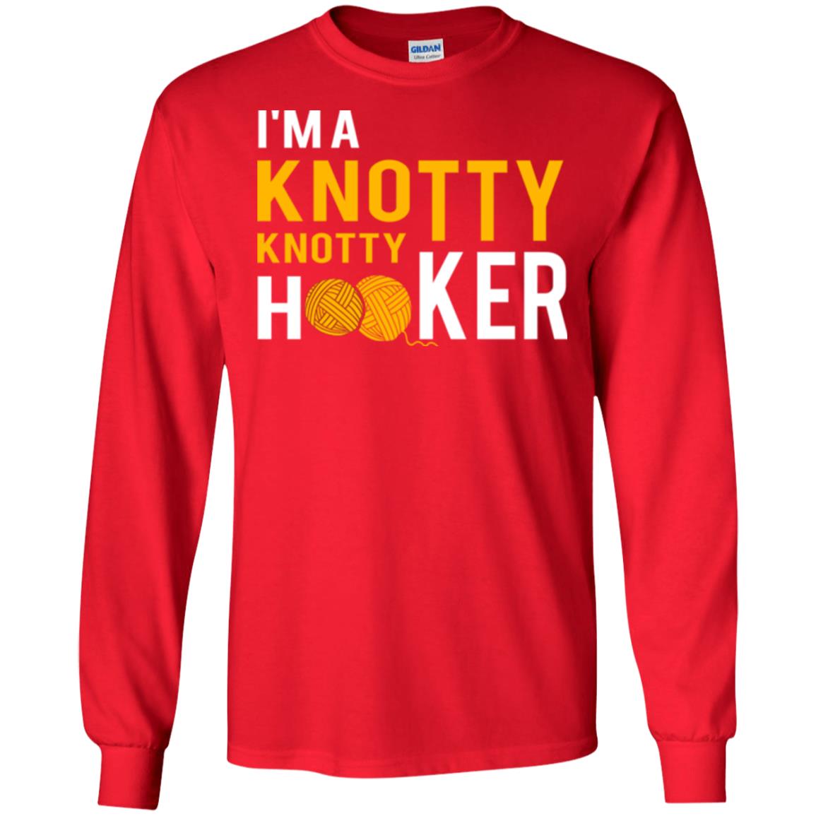 I'm A Knottyknotty Hooker T-shirt Red