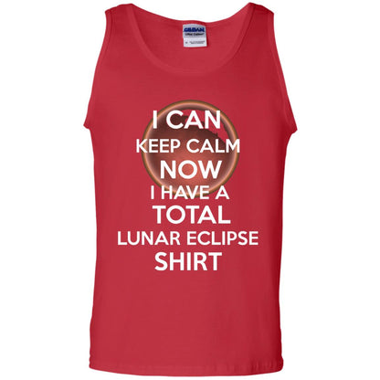 Lunar Eclipse 2018 Shirt Blood Moon Keep Calm Now T-shirt Red