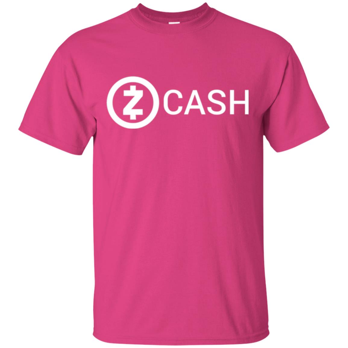 Cryptocurrency Zec Logo T-shirt Zcash Heliconia