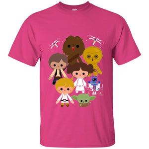 Film T-shirt Cute Kawaii Style Heroes Graphic