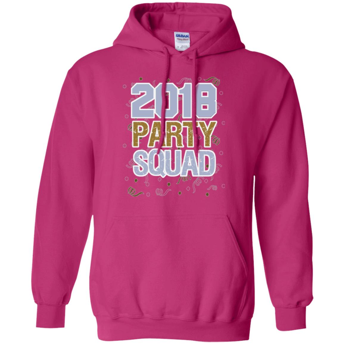 New Years Eve 2018 T-shirt Party Squad Heliconia