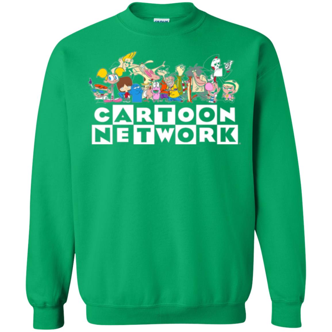 Cartoon T-shirt Classic Character Feature Irish Green