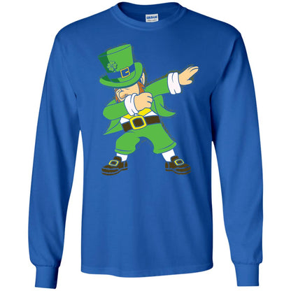 Dabbing Leprechaun Irish Dab Dance St Patrick_s Day T-shirt Royal