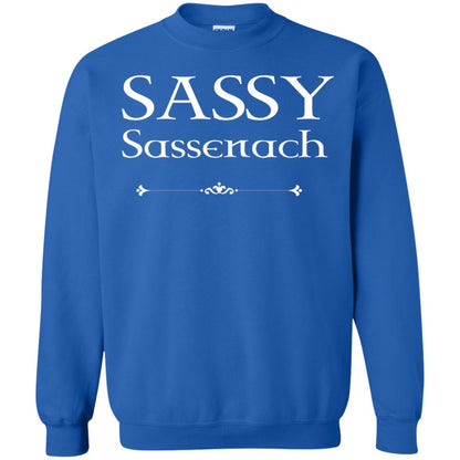 Sassy Sassenach Outlander Fans Shirt Royal