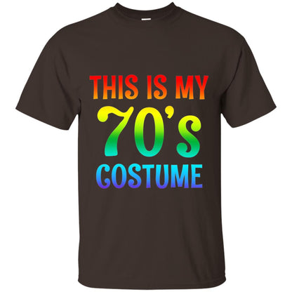 This Is My 70_s Costume T-shirt Dark Chocolate