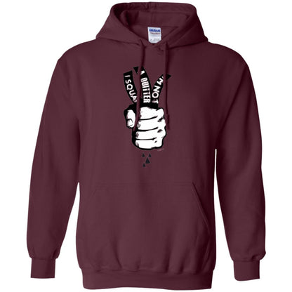 Fitnoquit T-shirt Im Not A Quitter Im Squat Gym Maroon