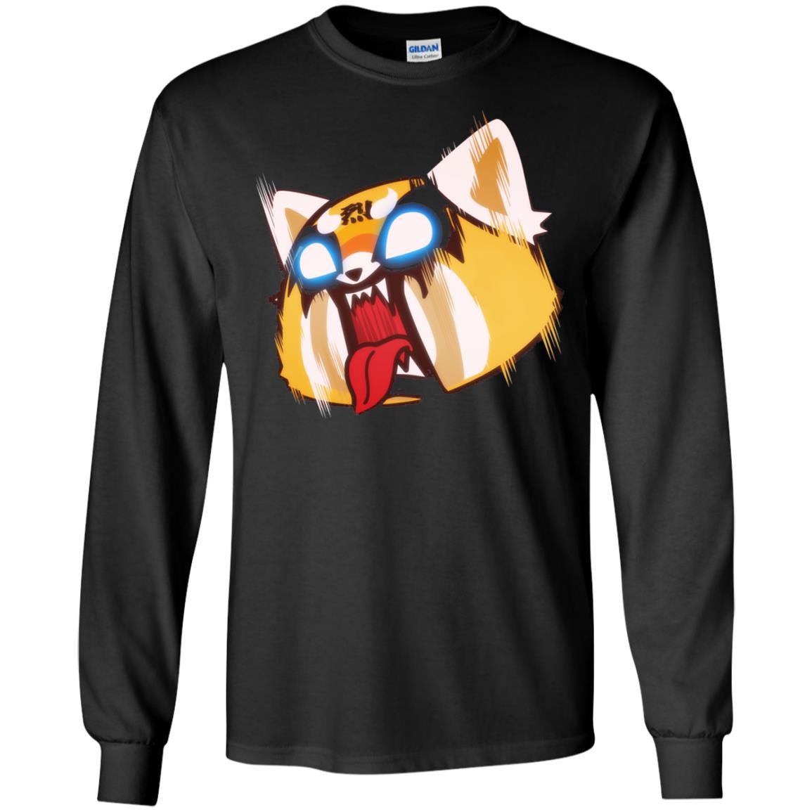Aggretsuko Screaming Rage Tee Shirt Black