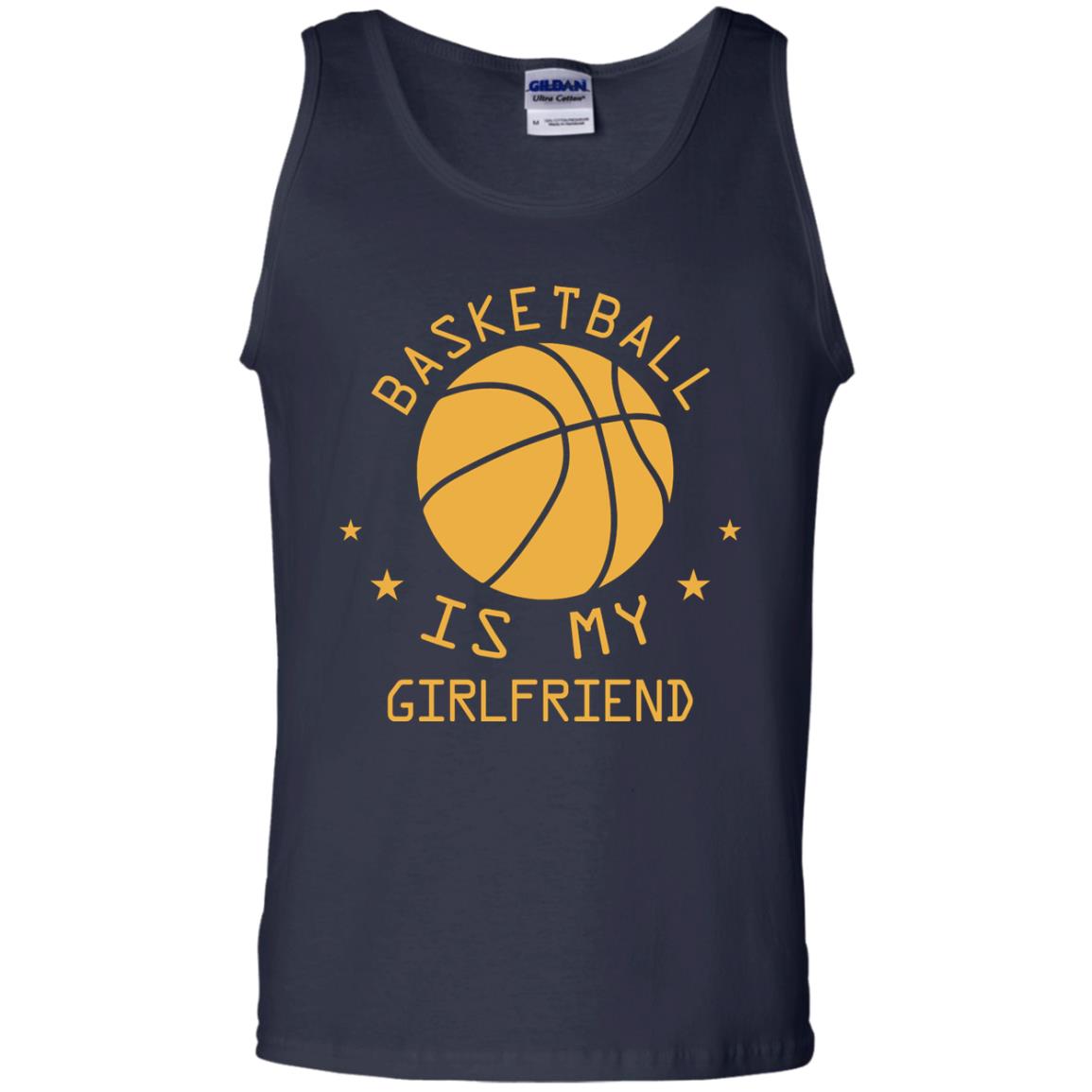 Basketball Is My Girlfriend Shirt Navy