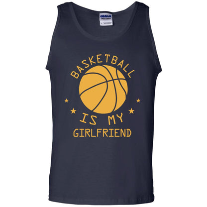 Basketball Is My Girlfriend Shirt Navy