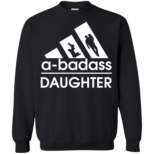 A Badass Daughter Shirt Black