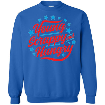 Hamilton T-shirt Young Scrappy And Hungry Royal