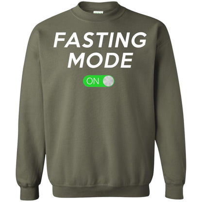 Funny Ramadan Fasting Mode On Shirt Military Green
