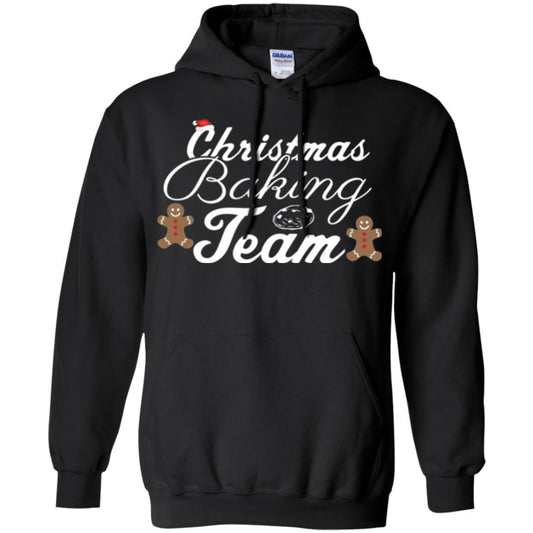 Baker T-shirt Christmas Baking Team Black