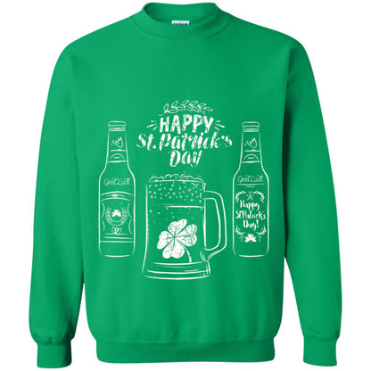 Happy St. Patrick_s Day Drinking Beer St Patrick_s Day T-shirt Irish Green