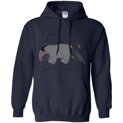 Cartoon T-shirt Could Be Worse Not Sure How But It Could Be Navy