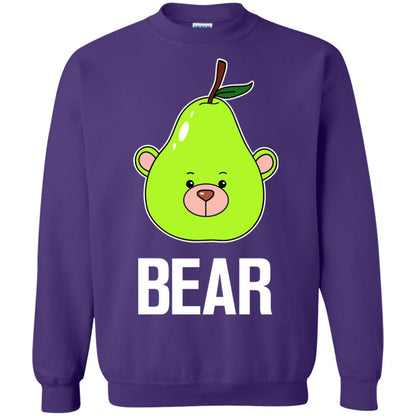 Bear Funny Summer Melon Fruit Shirt Purple