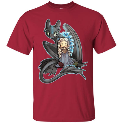 Dragon Night Fury Cartoon Shirt Cardinal