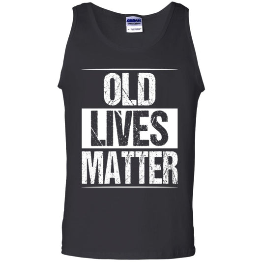 Elderly Seniors T-shirt Old Lives Matter T-shirt Black