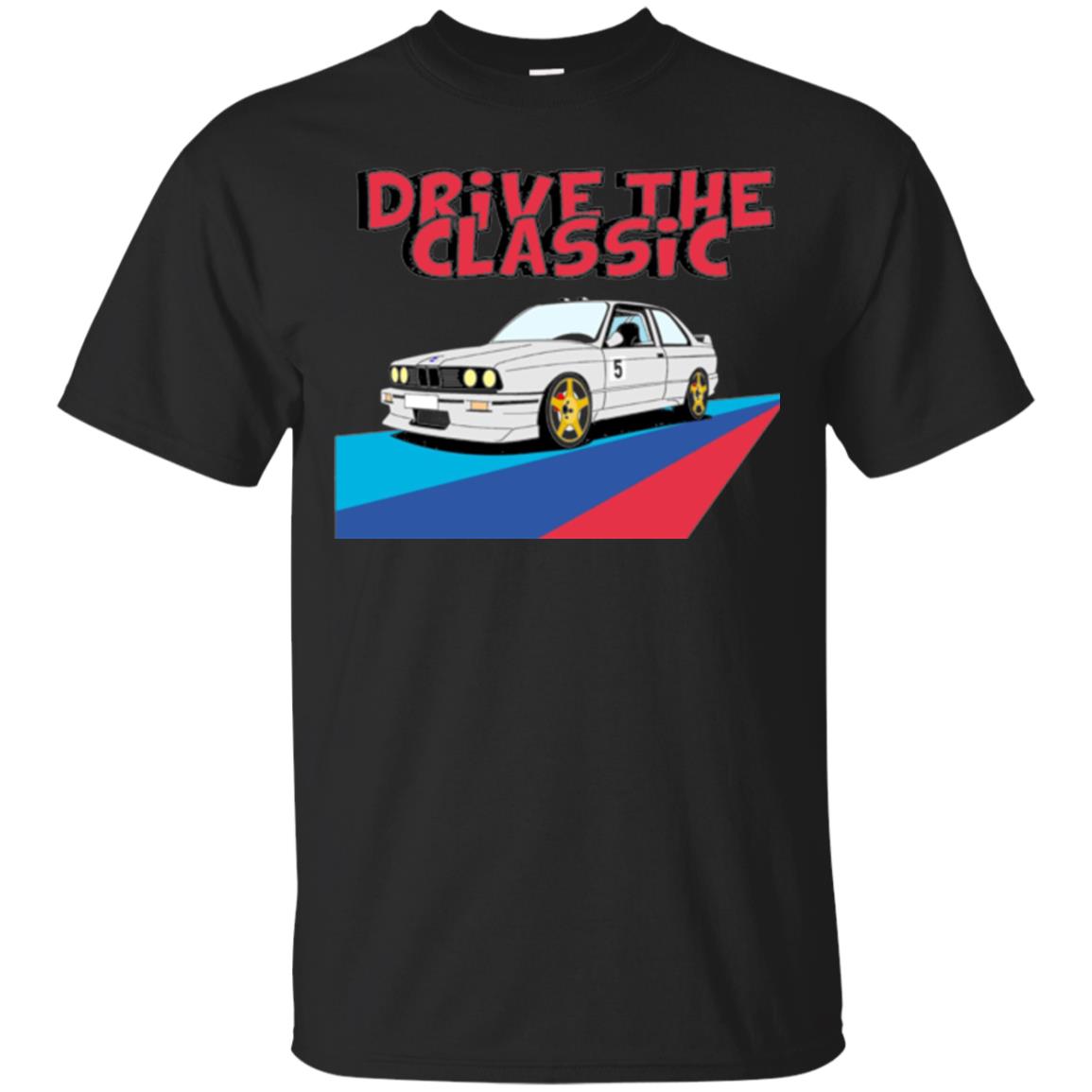 Classic Drive Vintage Collectors Bmw Lovers T-shirt Black
