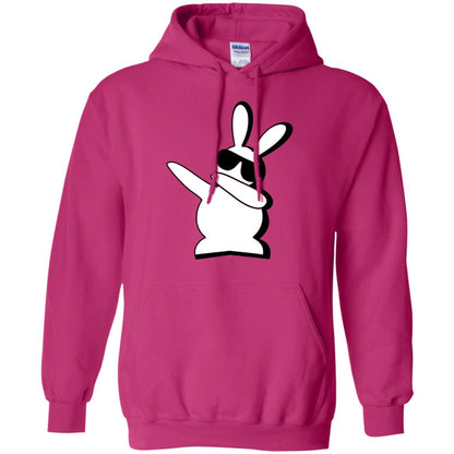 Dabbing Hip Hop Bunny Easter Shirt Heliconia