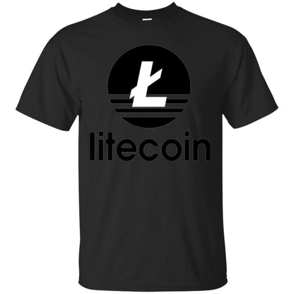 Litecoin Ltc T-shirt Black