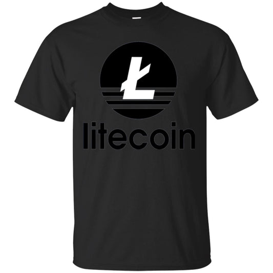 Litecoin Ltc T-shirt Black