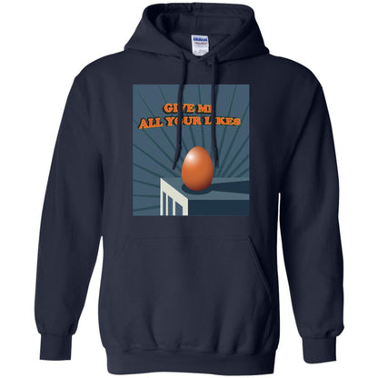 Give Me All Your Likes Egg Shirt Navy