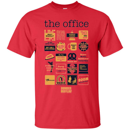 The Office T-shirt Red