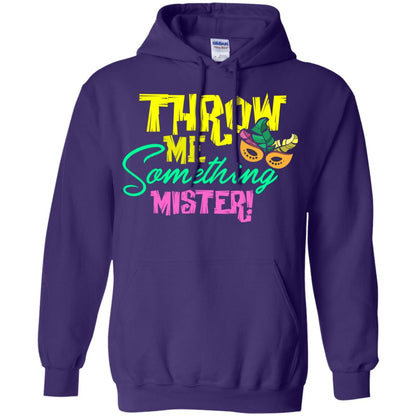 Mardi Gras T-shirt Throw Me Something Mister Purple