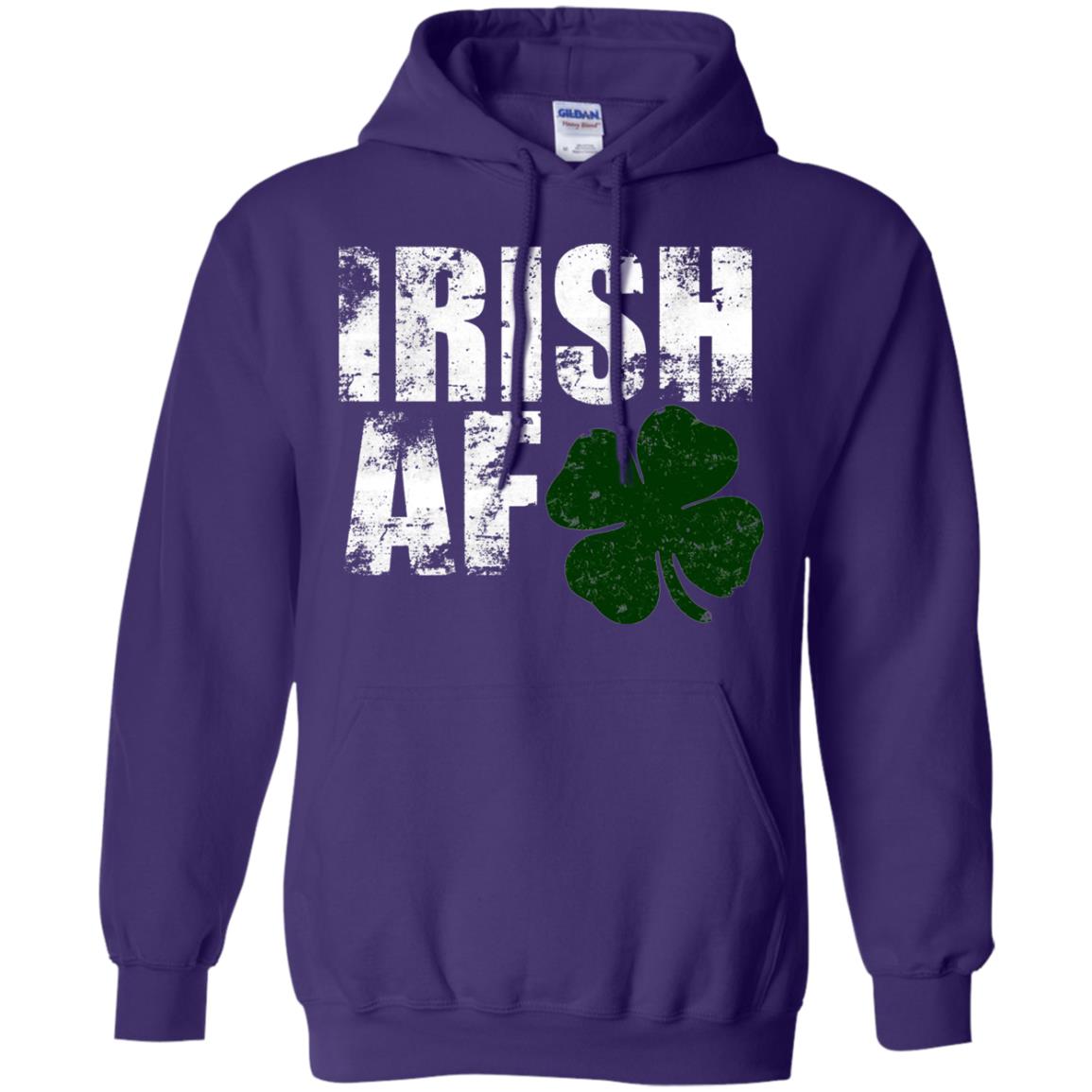 Funny Irish St. Patrick_s Day T-shirt Purple
