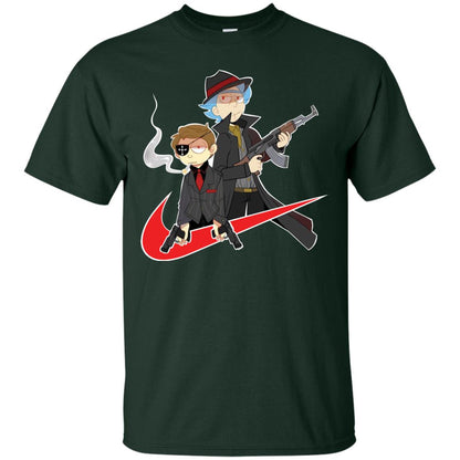 Rick And Morty Cartoon Shirt Forest