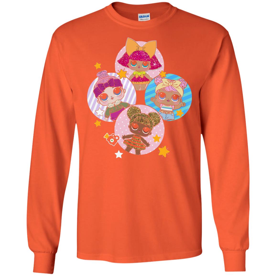 Dolls Lol Birthday #squadgoals Doll Lover T-shirt Orange
