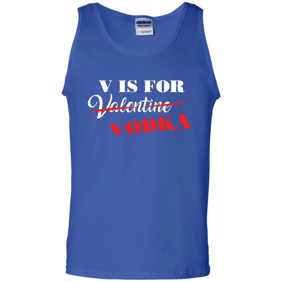 Vodka Lover T-shirt V Is For Vodka Not Valentine Royal