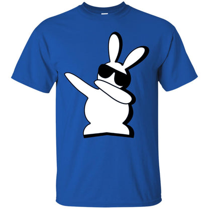 Dabbing Hip Hop Bunny Easter Shirt Royal