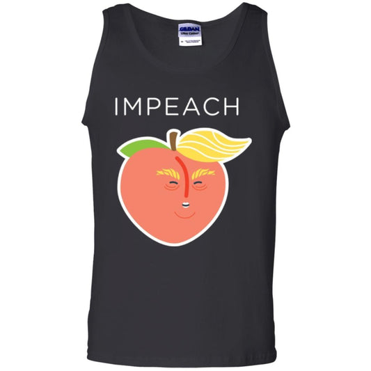 Anti Trump Peach Emoji T-shirt Impeach Donald Black