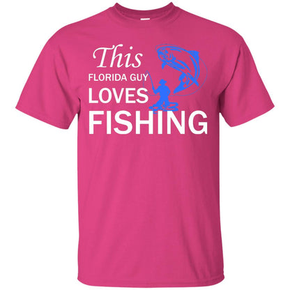 This Florida Guy Love Fishing Fisherman T-shirt Heliconia