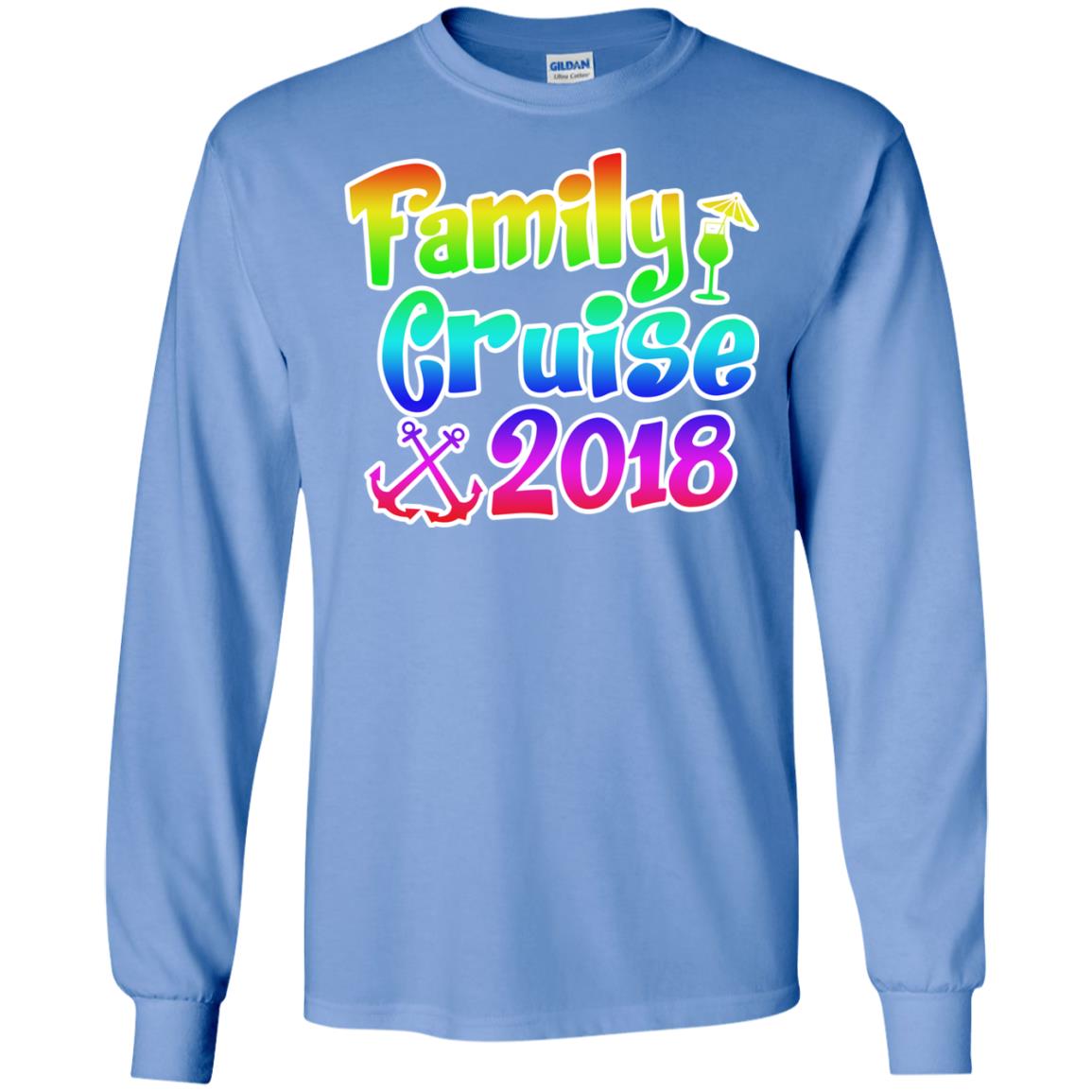 Family T-shirt Cruise 2018 Carolina Blue