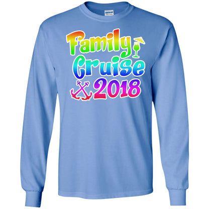 Family T-shirt Cruise 2018 Carolina Blue