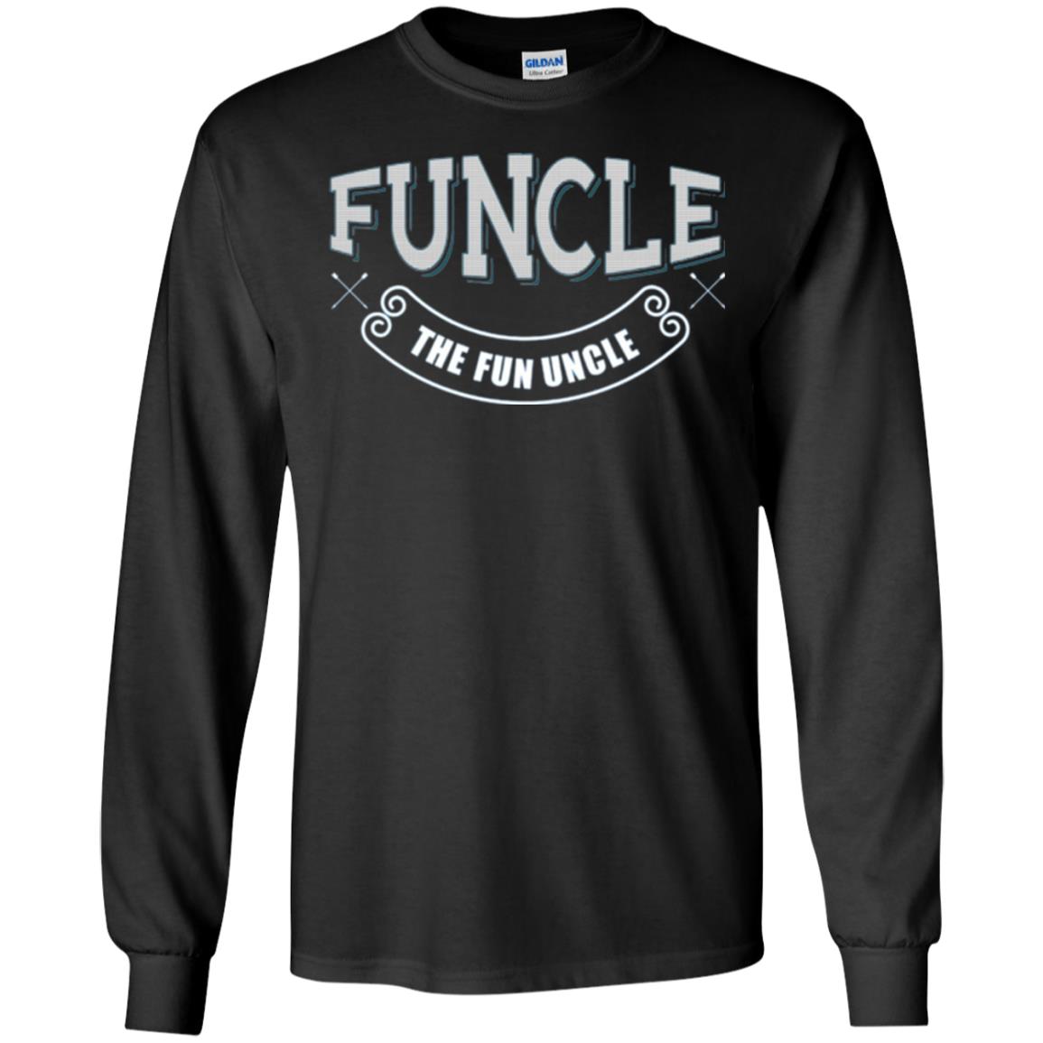 Funcle The Fun Uncle T-shirt Black