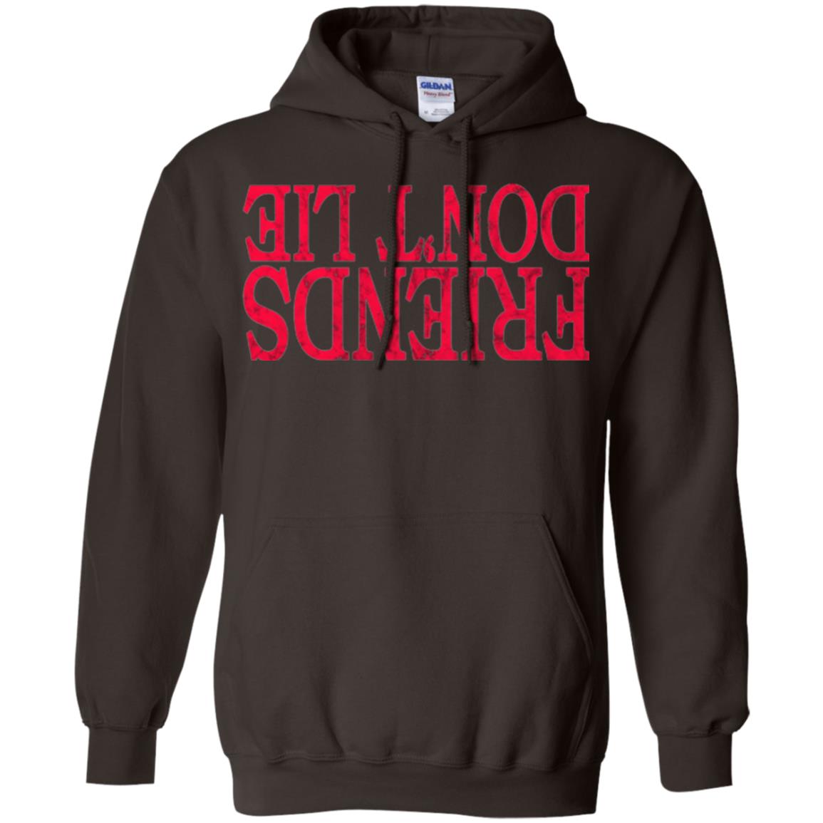 Friends Don_t Lie T-shirt Dark Chocolate