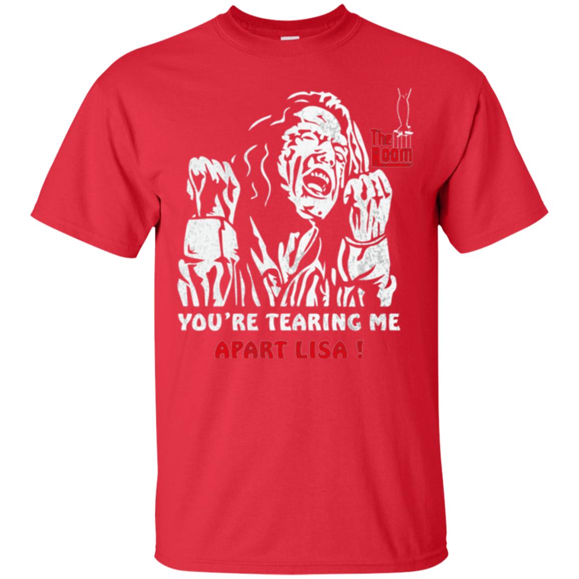 The Room T-shirt You Are Tearing Me Apart Lisa Red